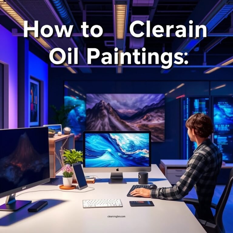 How to Clean Oil Paintings: Essential Techniques