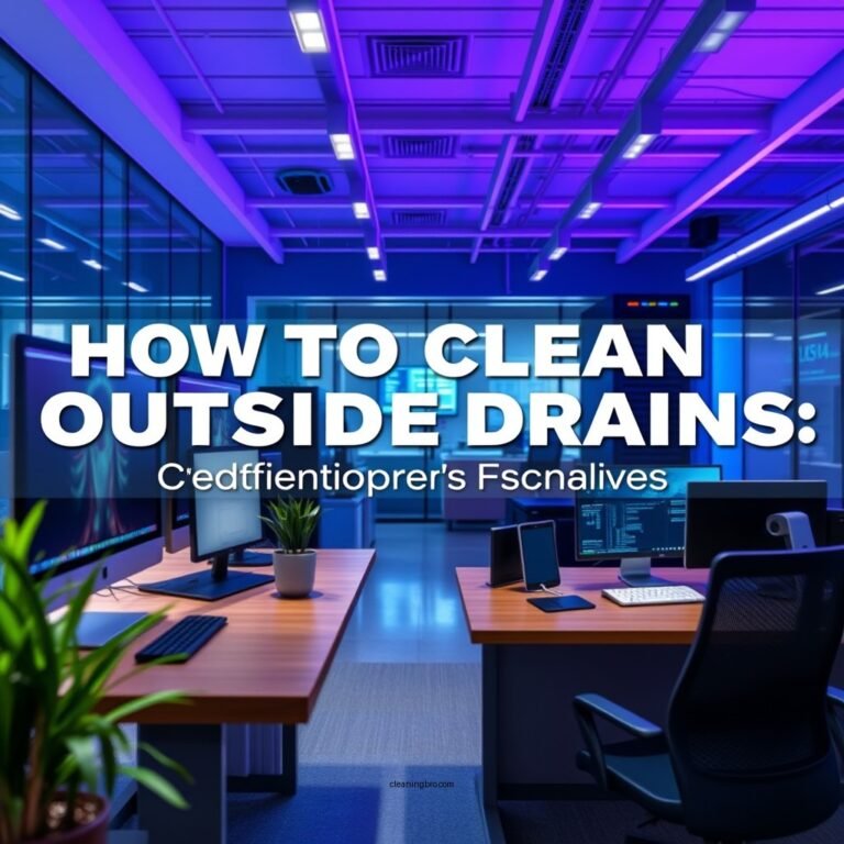 How to Clean Outside Drains: A Step-by-Step Guide