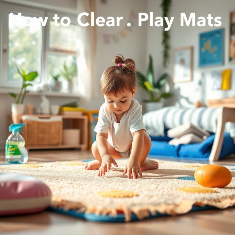 How to Clean Play Mats: A Simple Guide