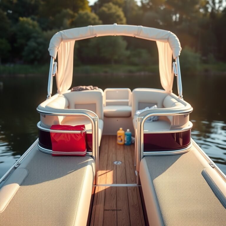 How to Clean Pontoons on a Pontoon Boat