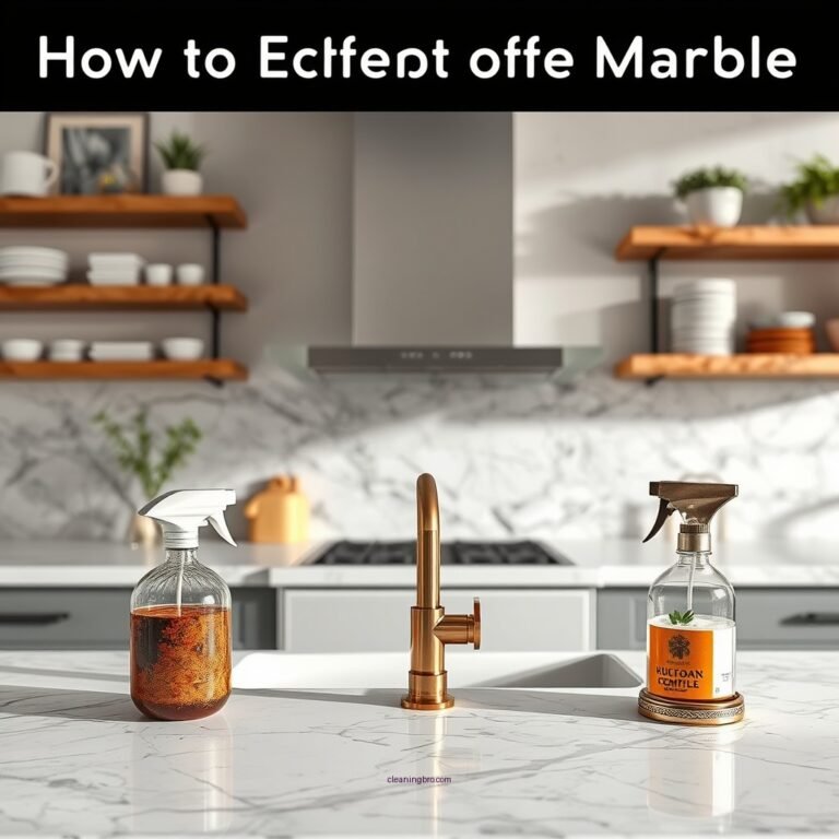 How to Effectively Clean Rust Off Marble