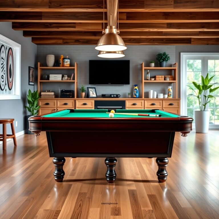 How to Clean a Pool Table: Step-by-Step Guide
