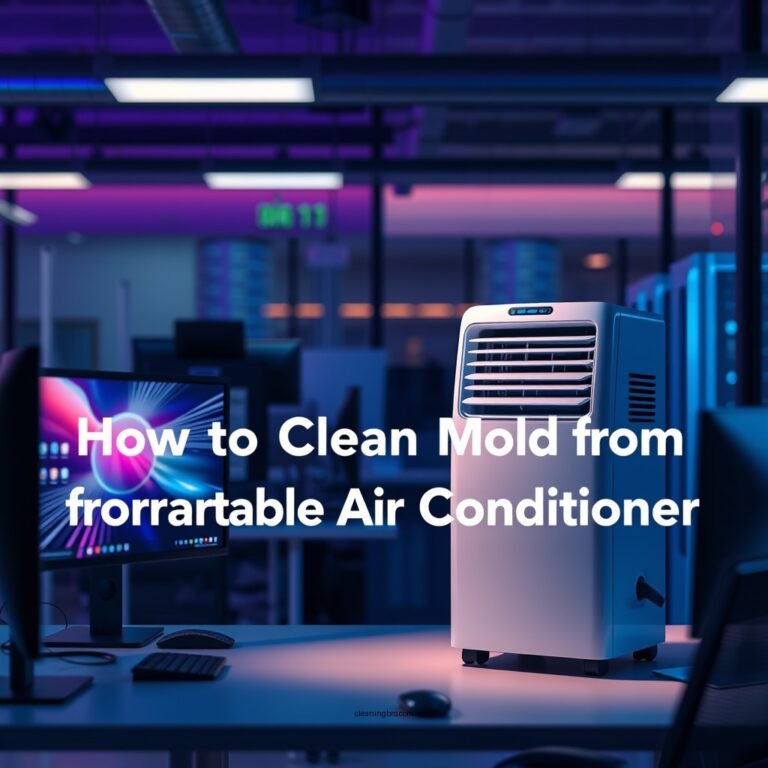 How to Clean Mold from a Portable Air Conditioner