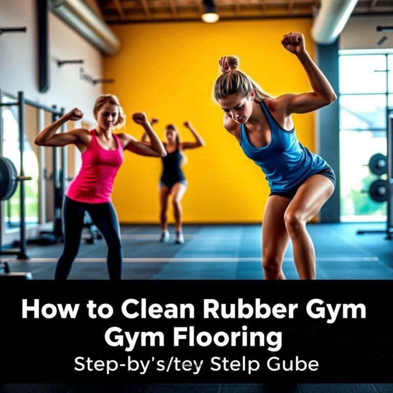 How to Clean Rubber Gym Flooring: Step-by-Step Guide