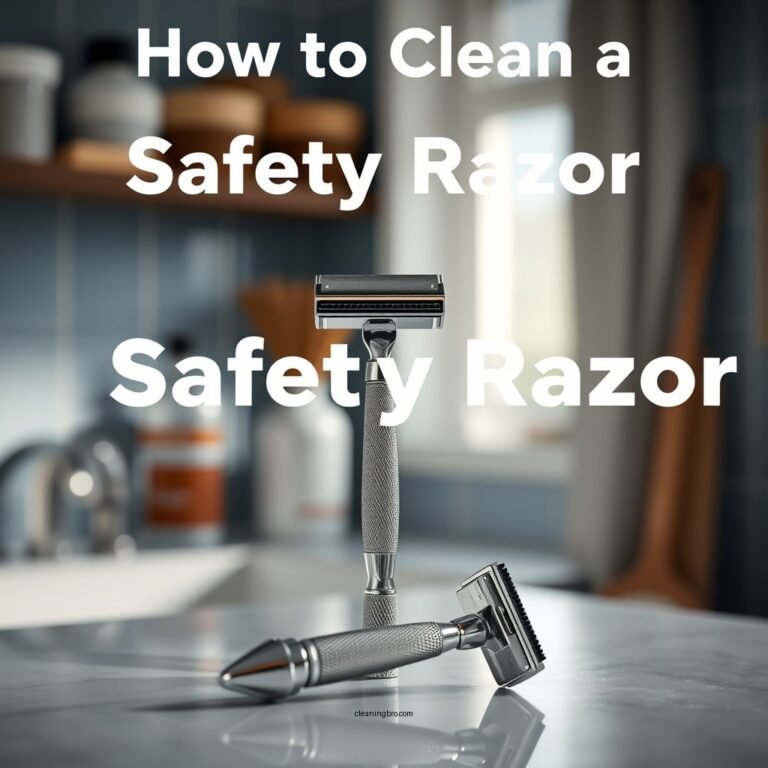 How to Clean a Safety Razor: Step-by-Step Guide