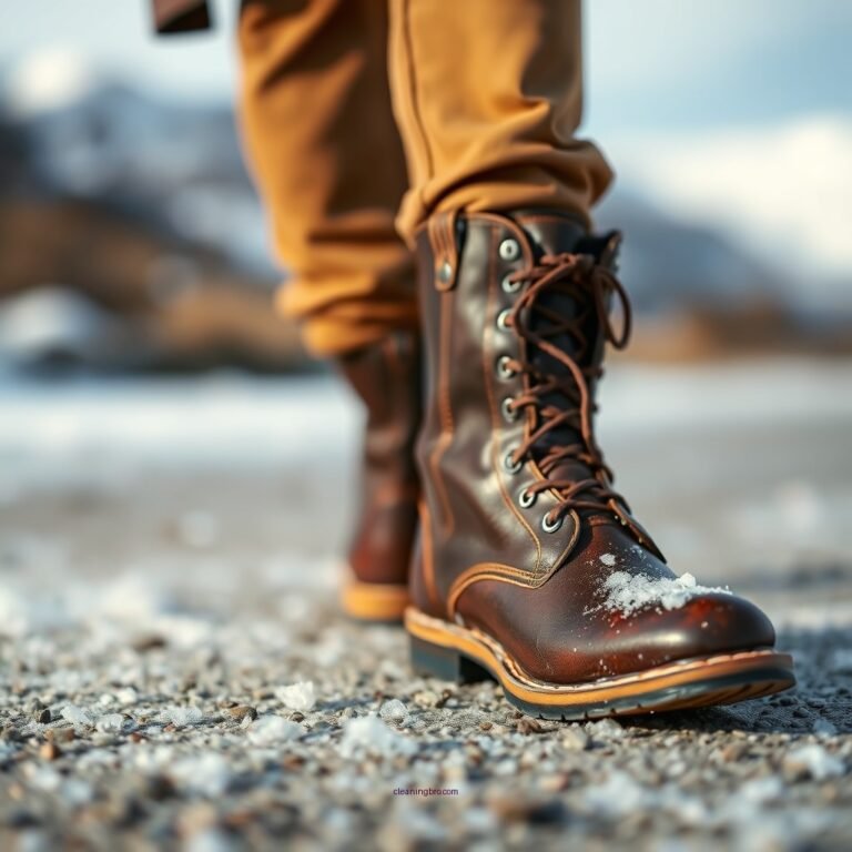 How to Clean Salt Off Leather Boots: Simple Methods