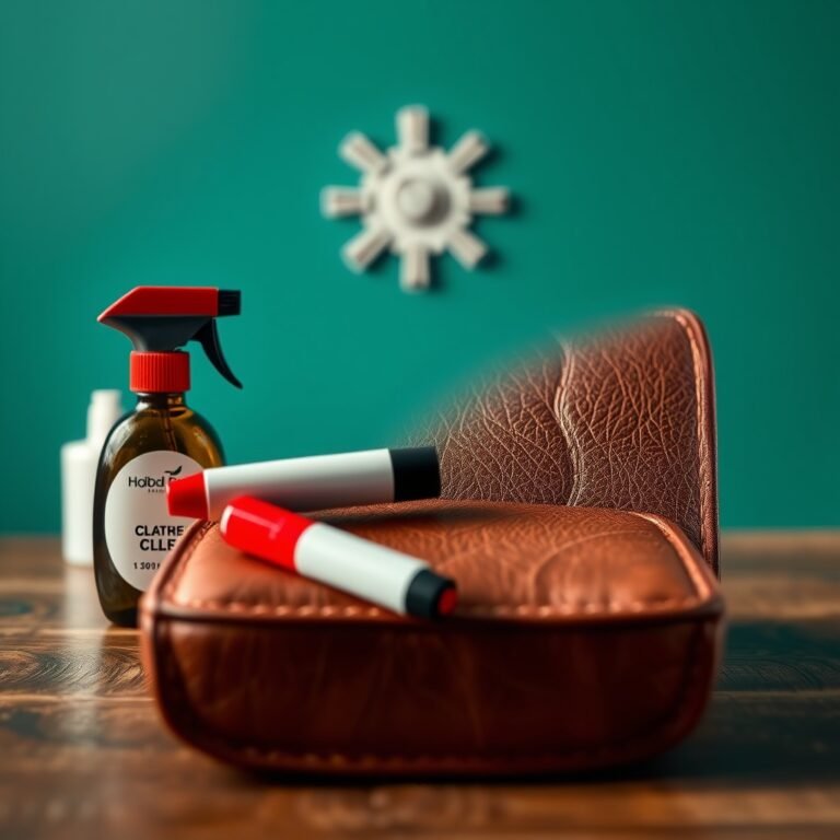 How to Clean Sharpie Off Leather: Effective Methods