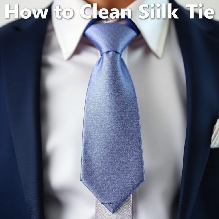How to Clean a Silk Tie: Effective Methods