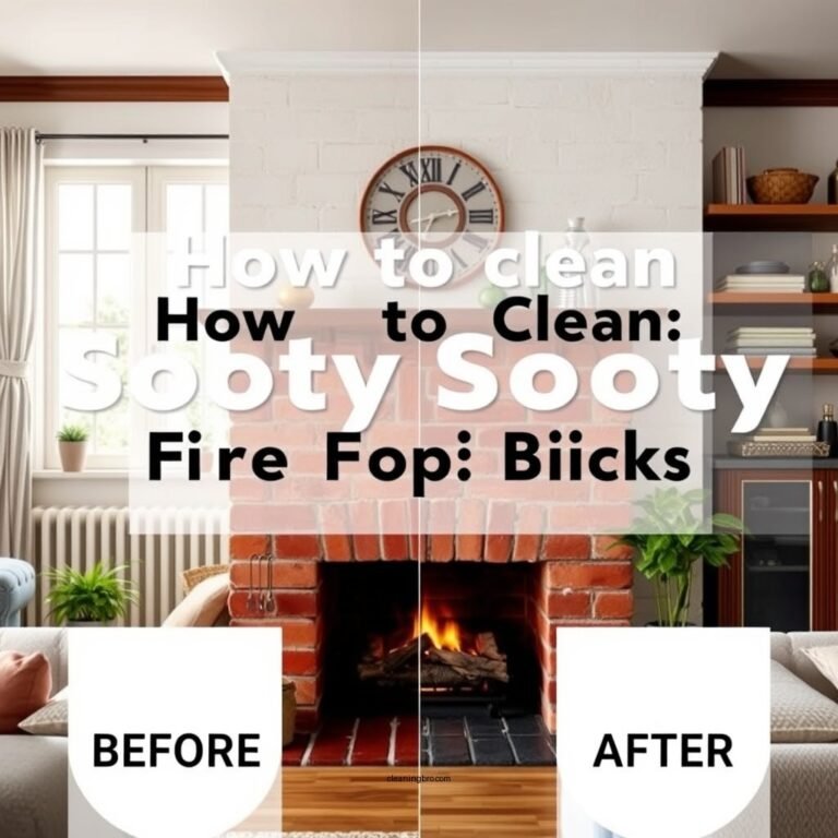 How to Clean Sooty Fireplace Bricks: A Step-by-Step Guide