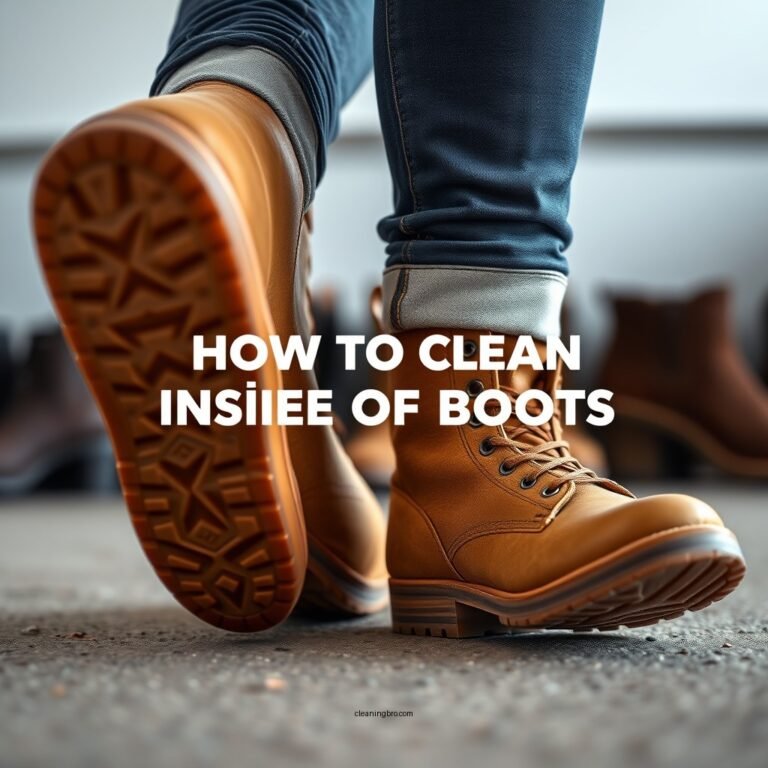 How to Clean the Inside of Boots: A Step-by-Step Guide