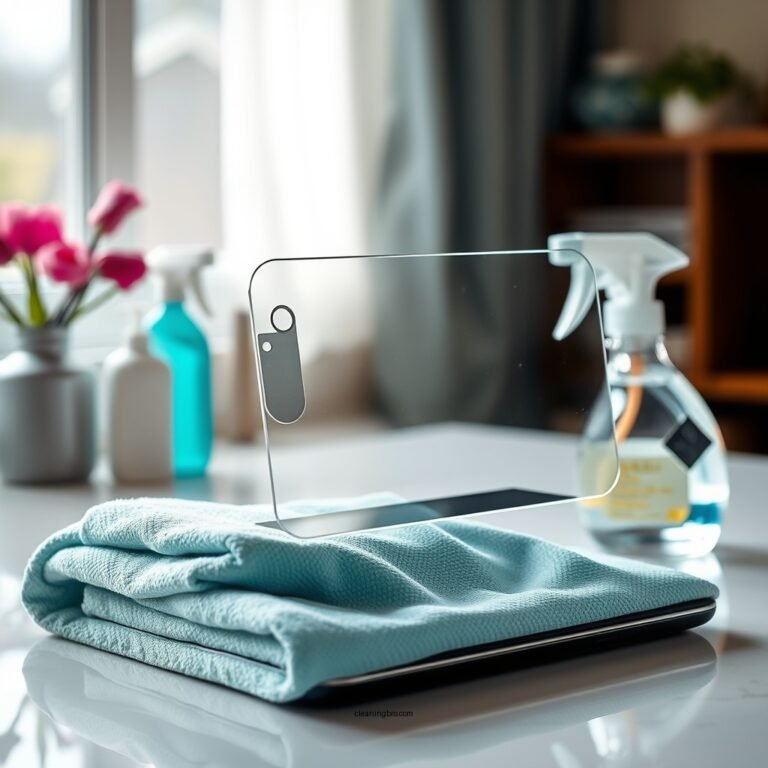 How to Clean the Sticky Side of a Screen Protector