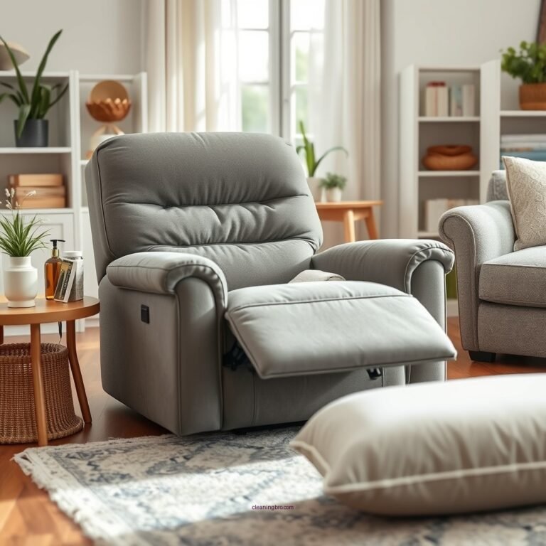 How to Clean a Cloth Recliner: Simple Steps and Tips