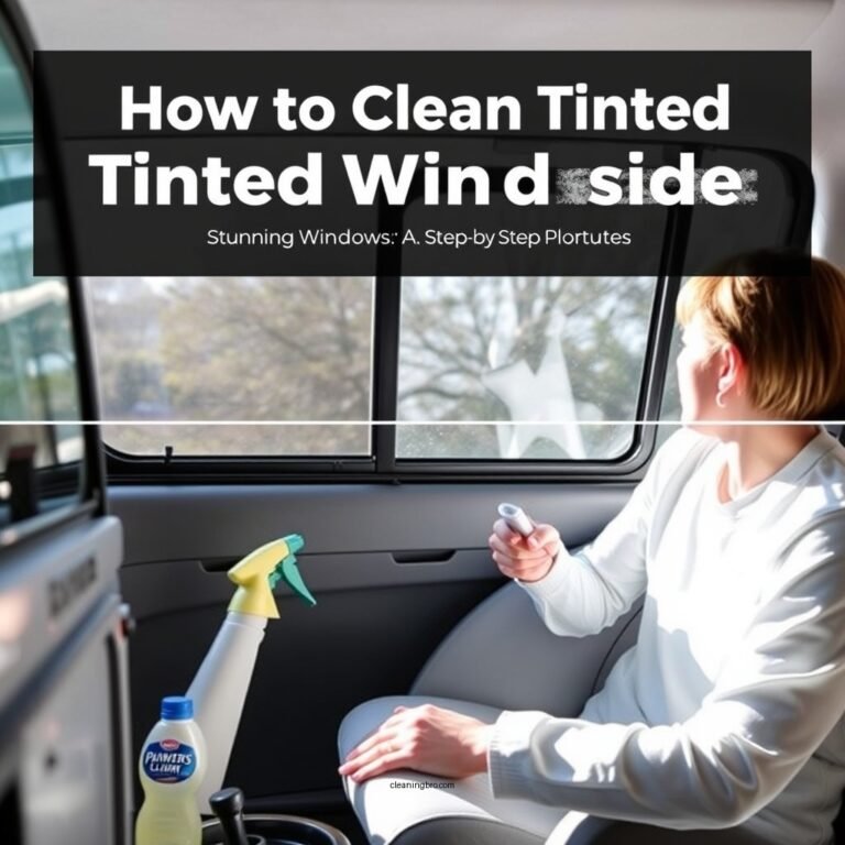 How to Clean Tinted Windows Inside: A Step-by-Step Guide