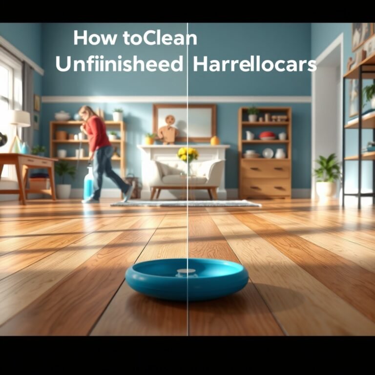 How to Clean Unfinished Hardwood Floors: Essential Tips