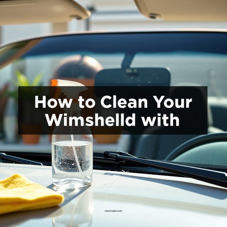 How to Clean Your Windshield with Alcohol: A Simple Guide