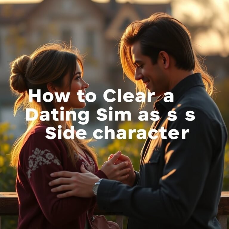 How to Clear a Dating Sim as a Side Character