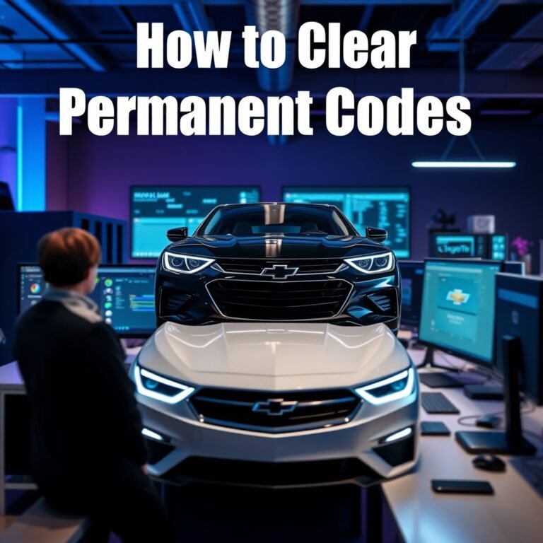 How to Clear Permanent Codes on a Chevy