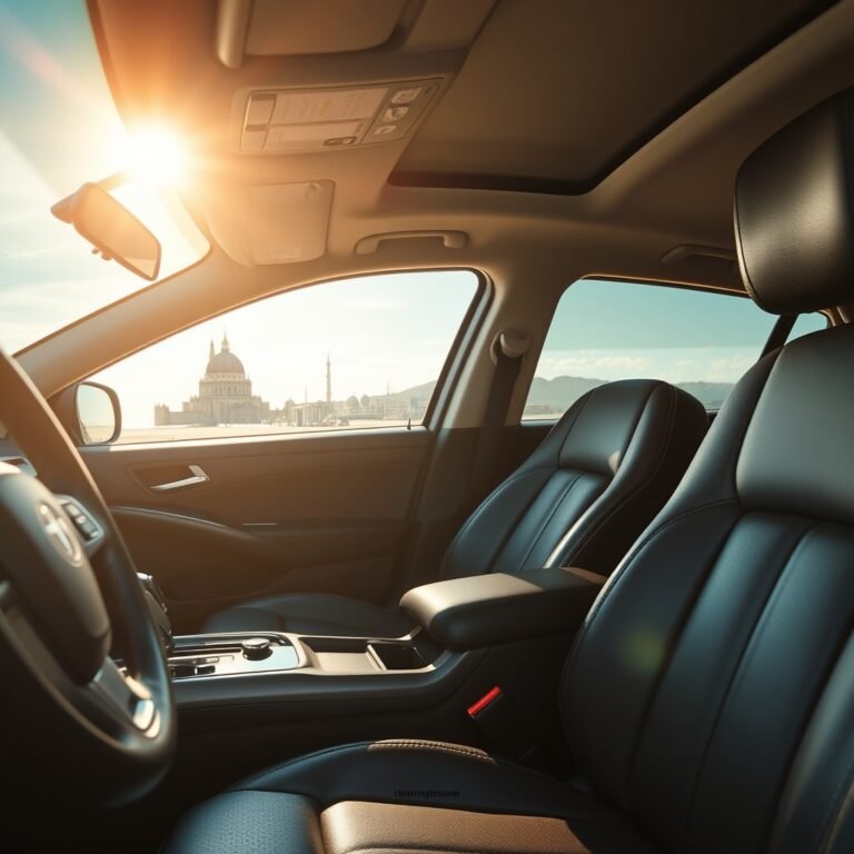 How to Keep Leather Car Seats Clean After the Beach