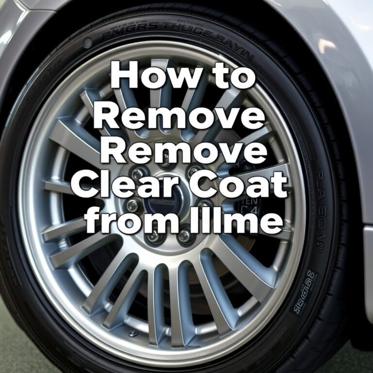 How to Remove Clear Coat from Rims: Step-by-Step Guide