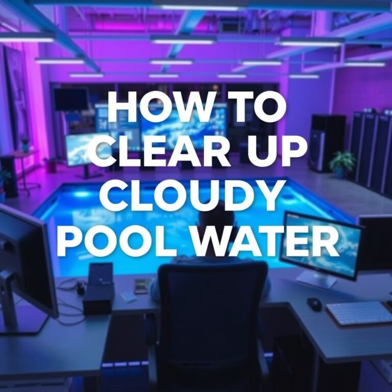 How to Clear Up Cloudy Pool Water: Effective Solutions