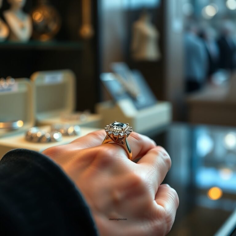 How Jewelry Stores Clean Rings: A Step-by-Step Guide