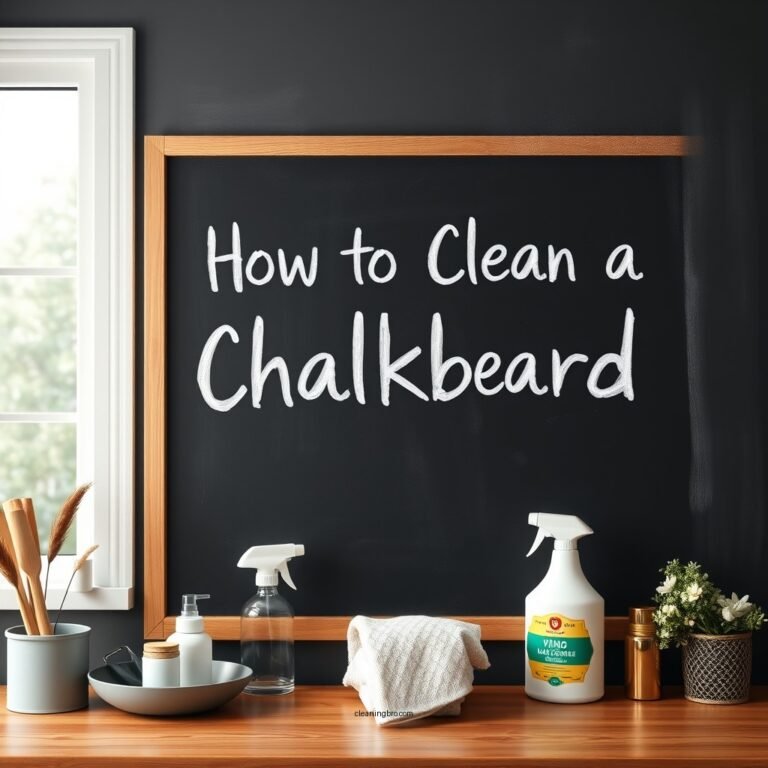 How to Clean a Chalkboard Wall: Step-by-Step Guide
