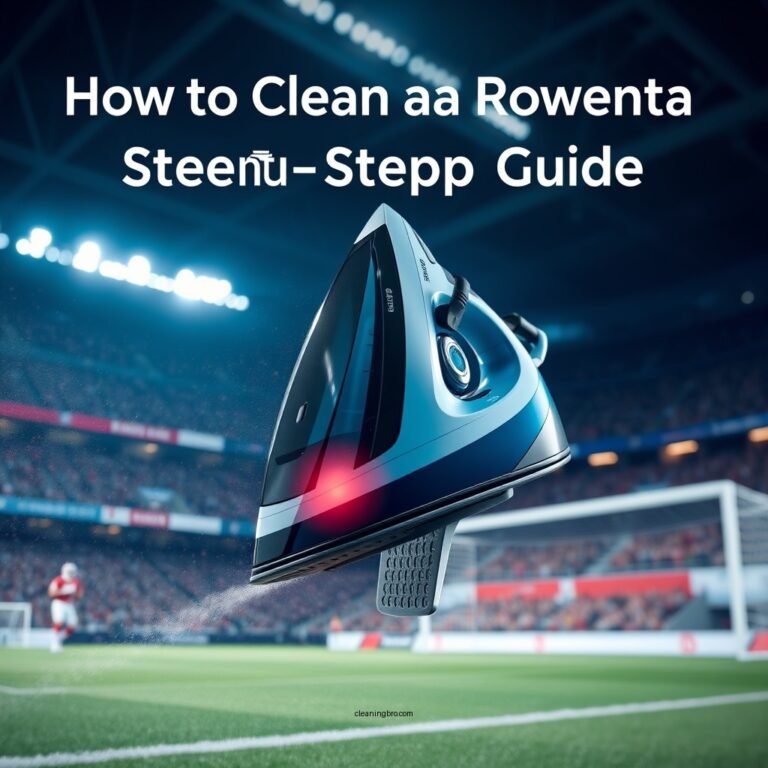How to Clean a Rowenta Steam Iron: A Step-by-Step Guide