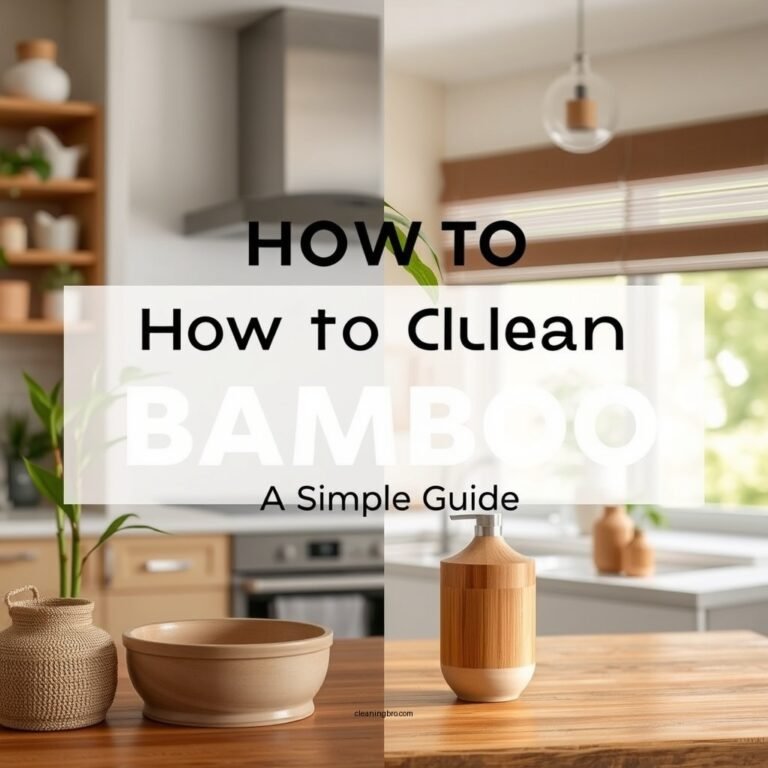 How to Clean Bamboo: A Simple Guide