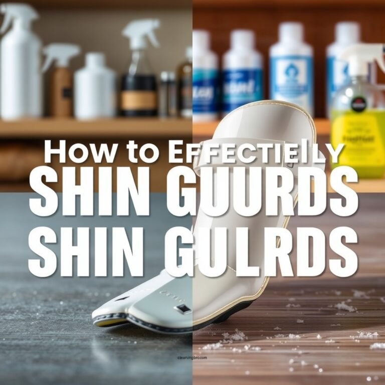 How to Effectively Clean Shin Guards: A Quick Guide