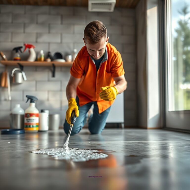 How to Clean Spilled Gasoline on Concrete: A Step-by-Step Guide