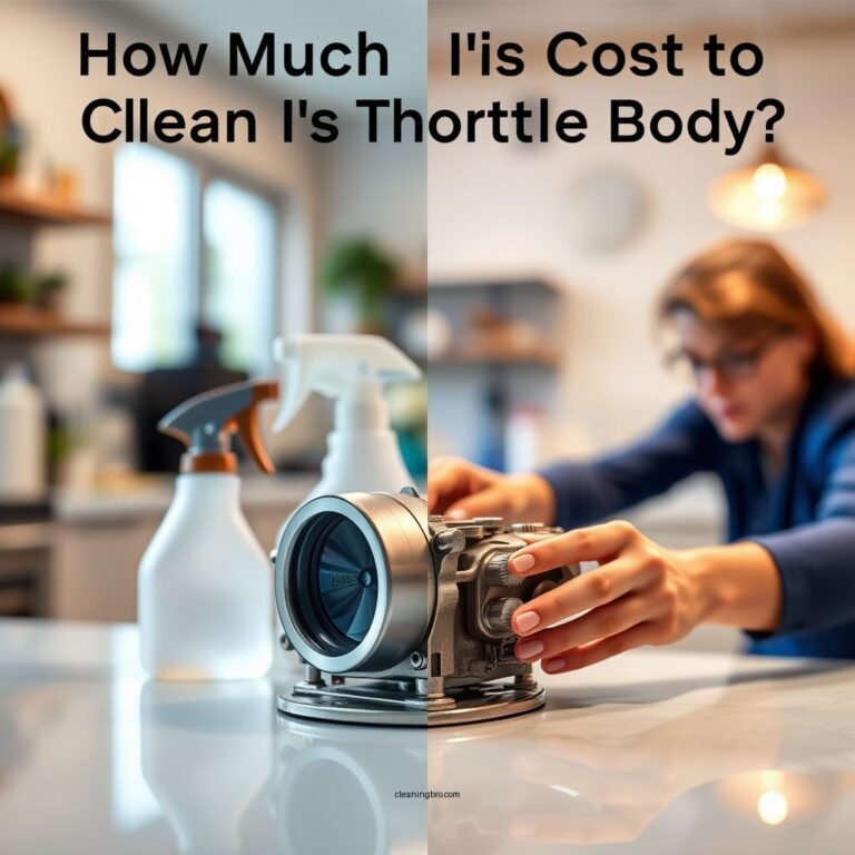 How Much Does It Cost to Clean the Throttle Body?