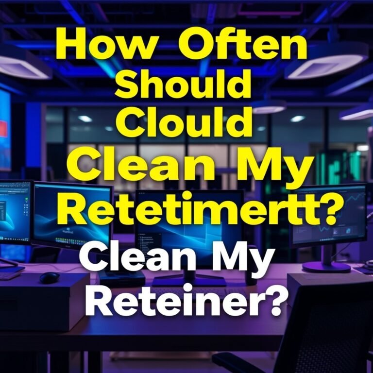 How Often Should I Clean My Retainer?