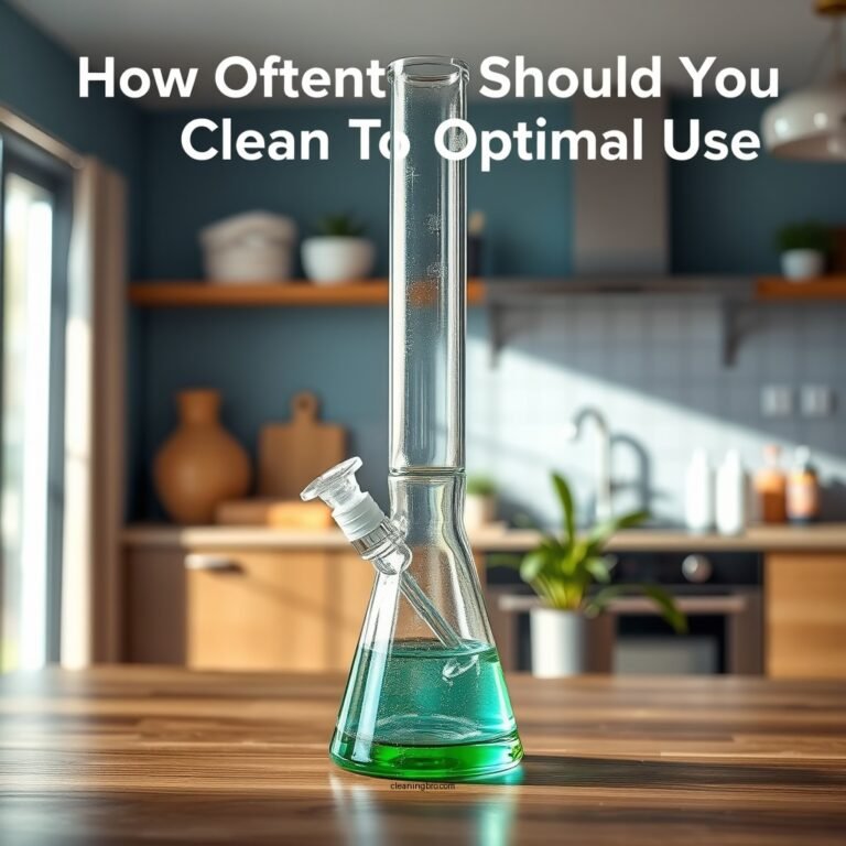 How Often Should You Clean a Bong for Optimal Use?