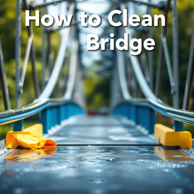 How to Clean a Bridge: Step-by-Step Guide
