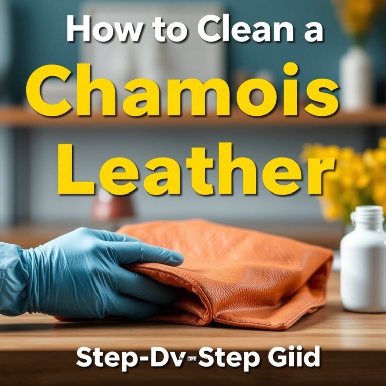 How to Clean a Chamois Leather: Step-by-Step Guide