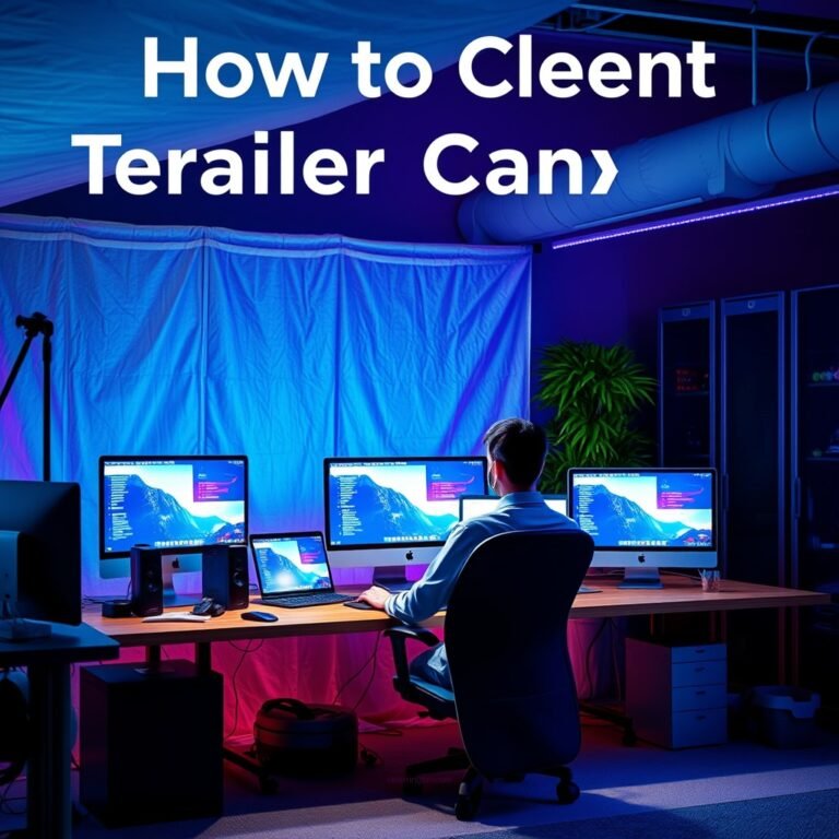 How to Clean Tent Trailer Canvas: Essential Steps