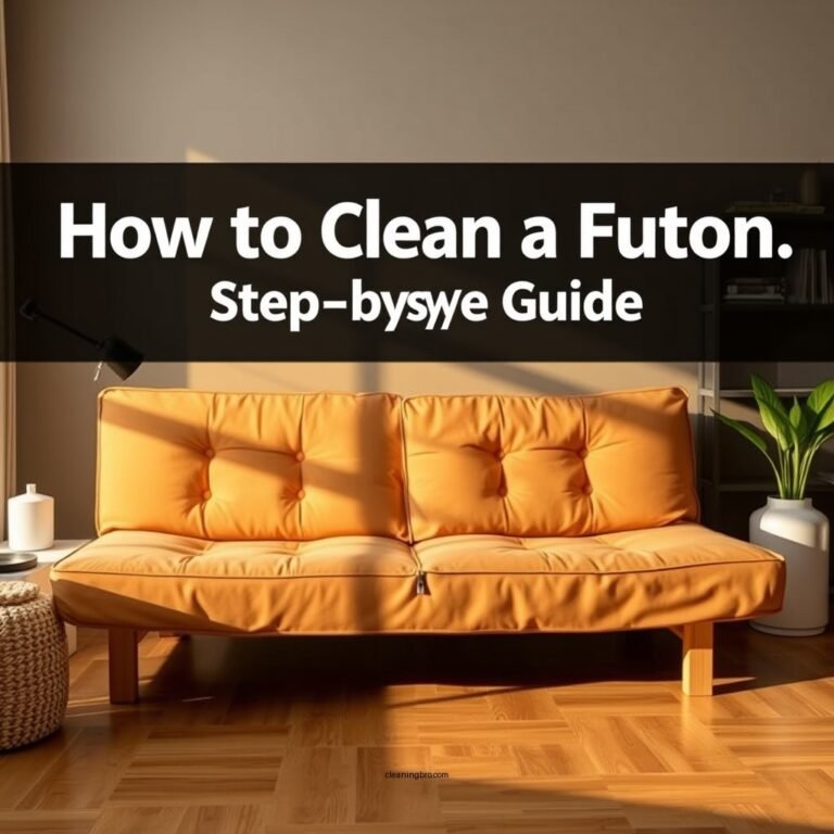 How to Clean a Futon: Step-by-Step Guide
