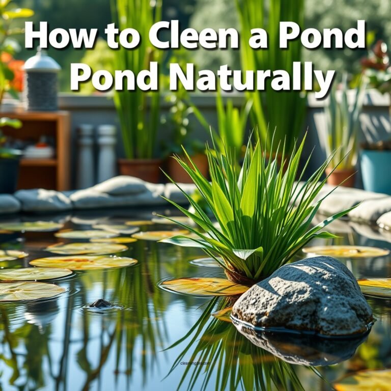 How to Clean a Pond Naturally: Effective Methods and Tips