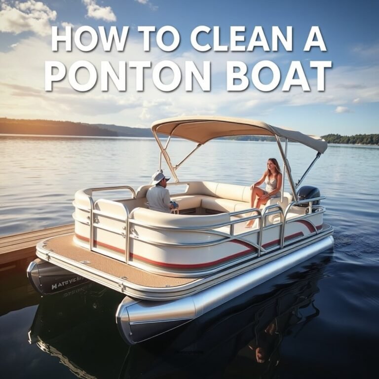 How to Clean a Pontoon Boat: Step-by-Step Guide
