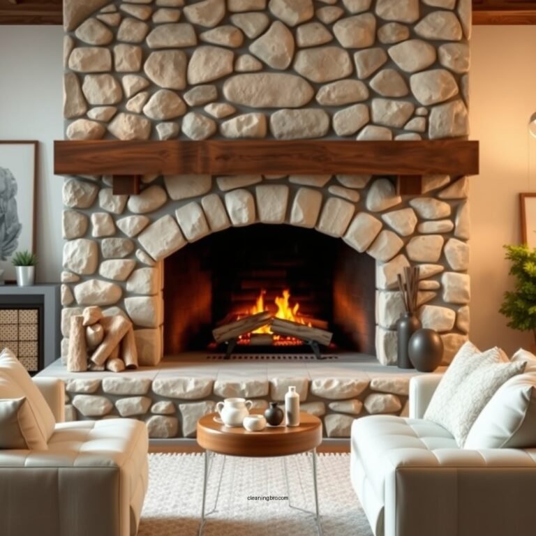 How to Clean a Rock Fireplace: Step-by-Step Guide