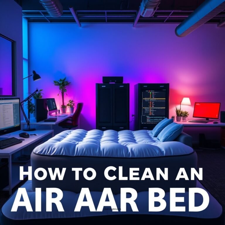 How to Clean an Air Bed: A Simple Guide