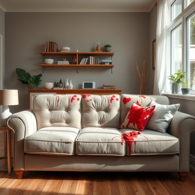 How to Clean Blood Out of a Couch: Effective Methods