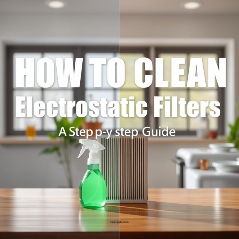 How to Clean Electrostatic Filters: A Step-by-Step Guide