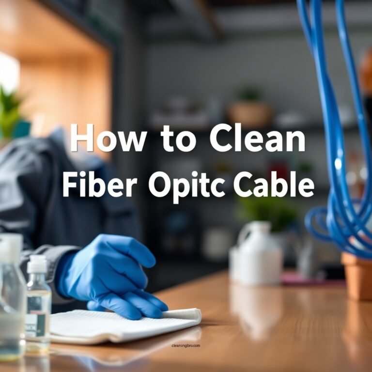 How to Clean Fiber Optic Cable: A Step-by-Step Guide