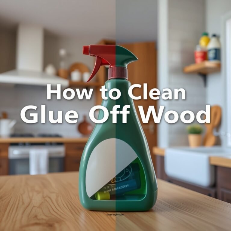 How to Clean Glue Off Wood: Effective Methods
