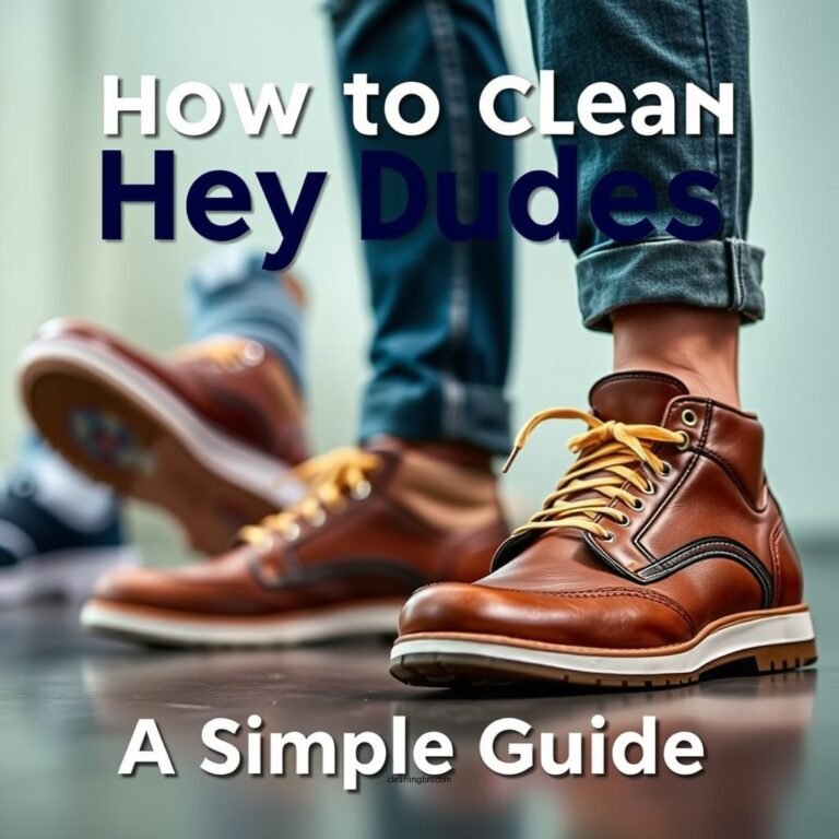 How to Clean Hey Dudes Shoes: A Simple Guide