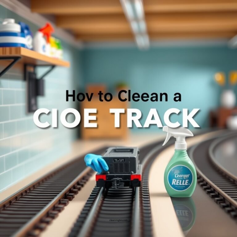 How to Clean a HO Track: Step-by-Step Guide