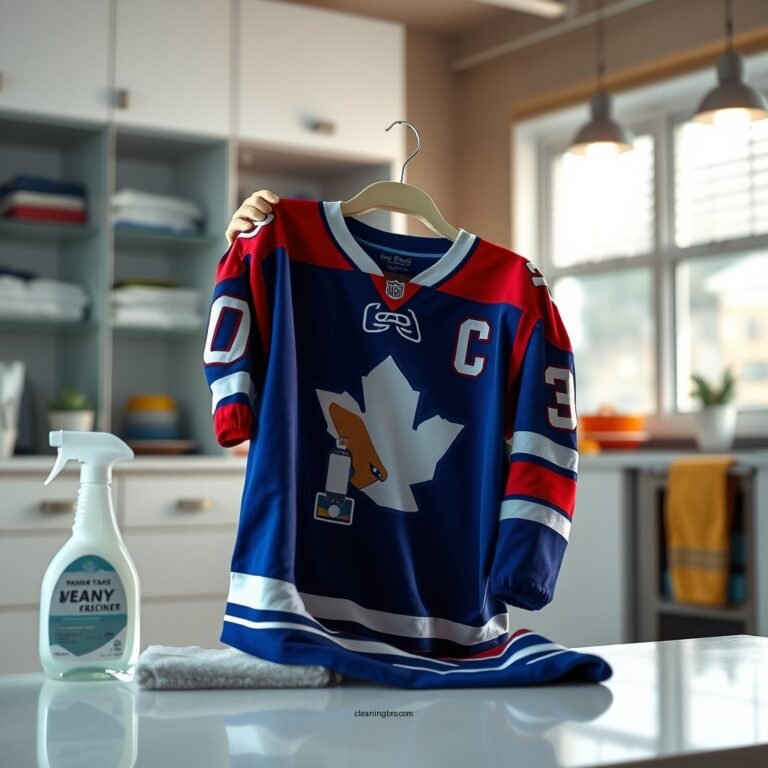 How to Clean a Hockey Jersey: Step-by-Step Guide