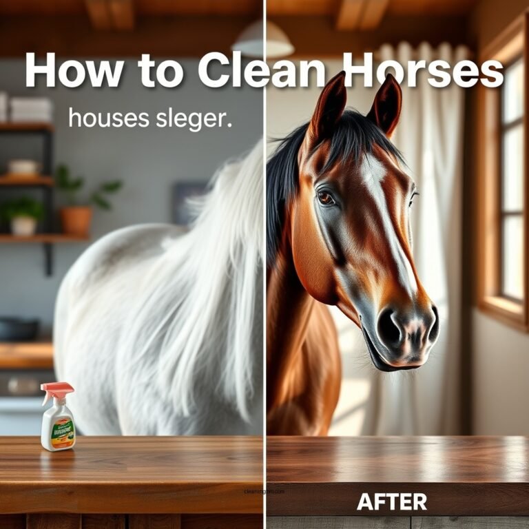 How to Clean Horses: A Step-by-Step Guide