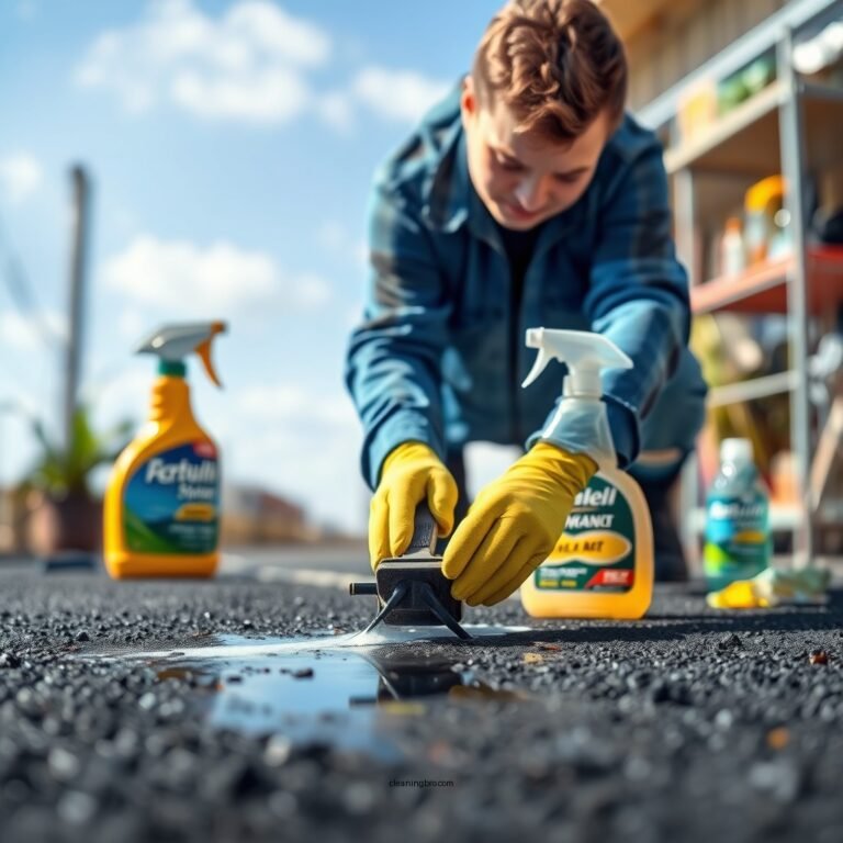 How to Clean Hydraulic Fluid Off Asphalt: Effective Methods